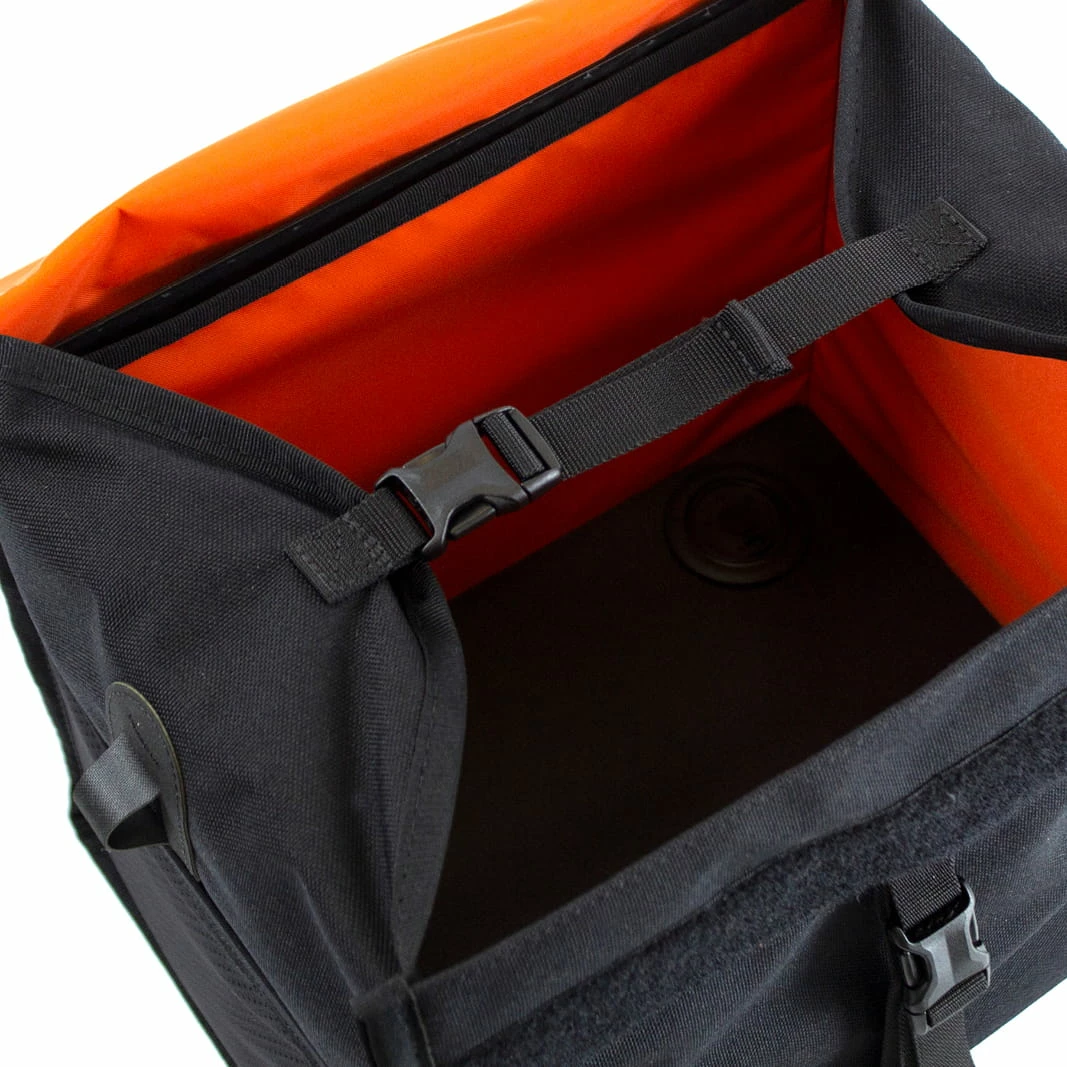 Restrap RANDONNEUR BAG Gepäckträgertasche Schwarz S – Bild 7