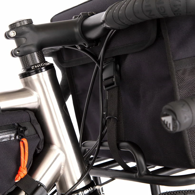 Restrap RANDONNEUR BAG Gepäckträgertasche Schwarz S – Bild 6