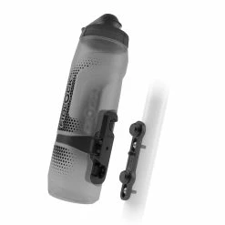 Fidlock TWIST Bottle 800 + Bike Base Set - Transparent Schwarz