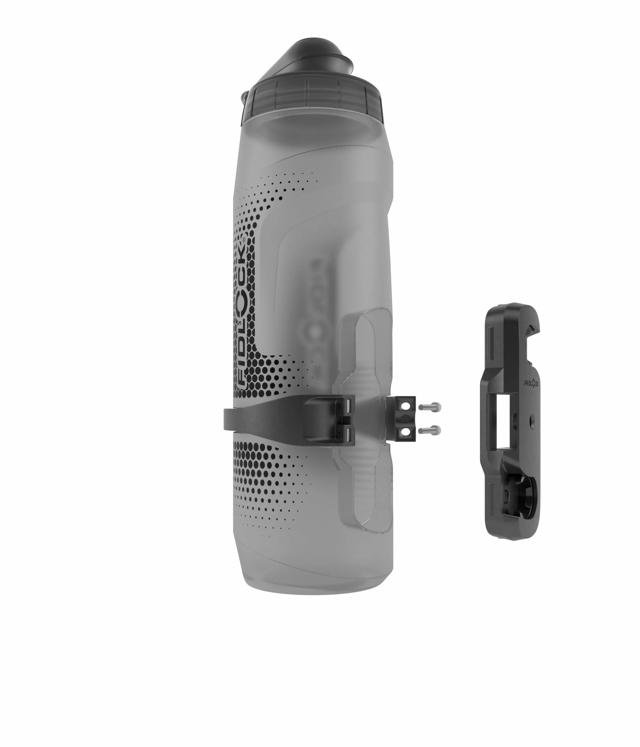 Fidlock TWIST Bottle 800 + Bike Base Set - Transparent Schwarz – Bild 4