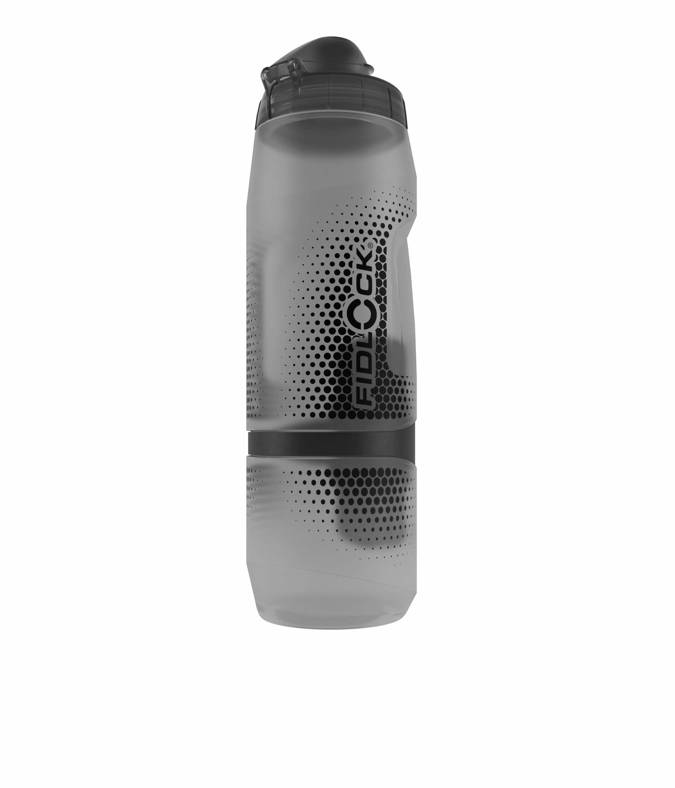 Fidlock TWIST Bottle 800 + Bike Base Set - Transparent Schwarz – Bild 3