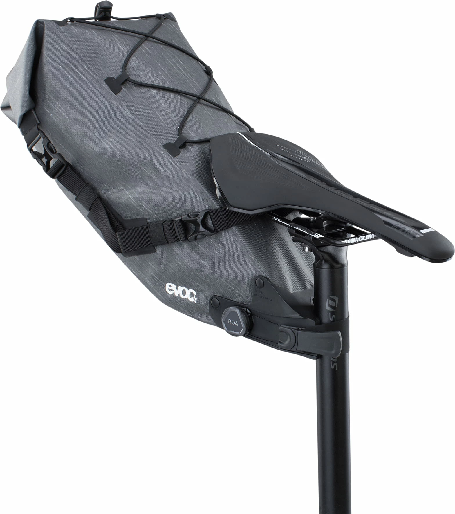 Evoc Seat Pack Boa WP 8 - Carbon Grey – Bild 5