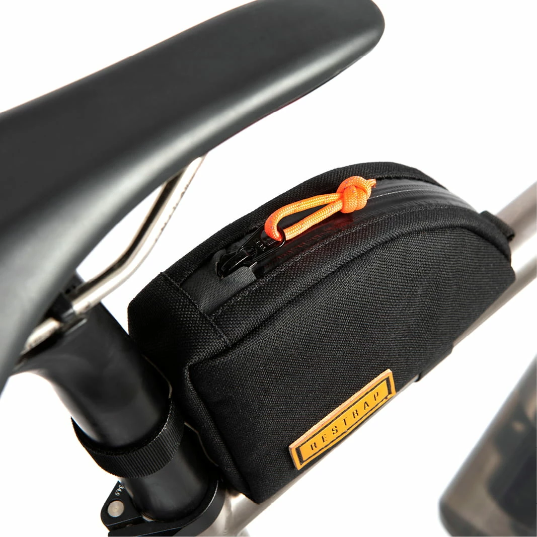 Restrap Rear Top Tube Bag Oberrohrtasche - Schwarz – Bild 4