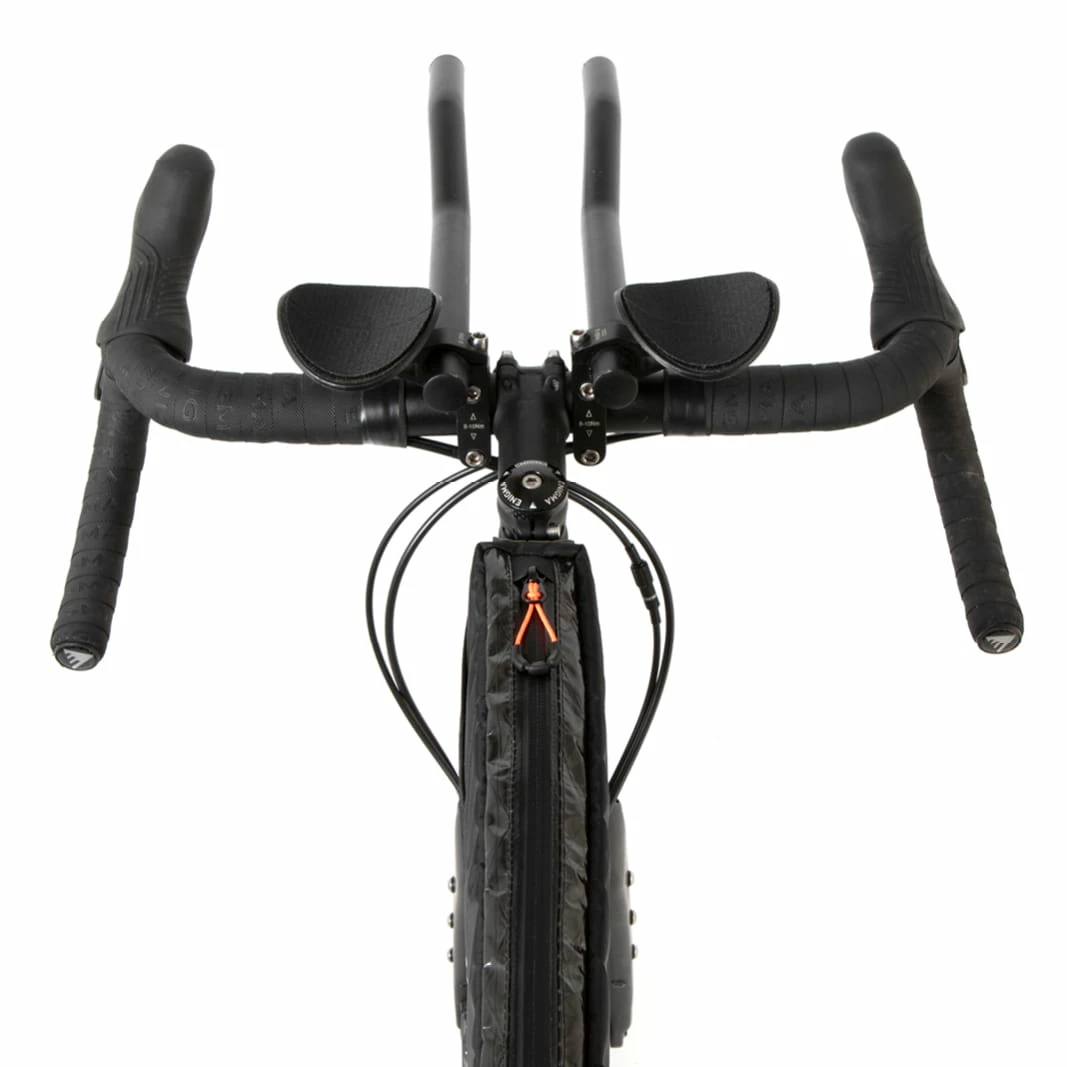 Restrap Adventure Race Oberrohrtasche - Lang - Schwarz – Bild 6