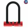 Abus Ultimate 420/150 HB 140 + USH, Schwarz/rot
