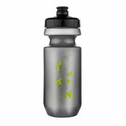 Birzman Wasserflasche 550 Ml - Großvolumiges Mundstück - Silber