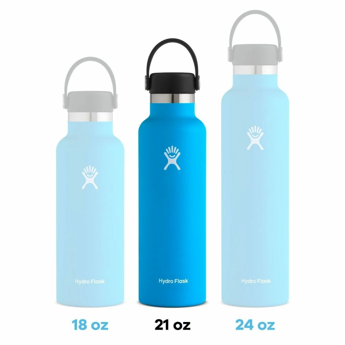 Hydro Flask 21 Oz (621 Ml) Standard Mouth - Seagrass – Bild 3