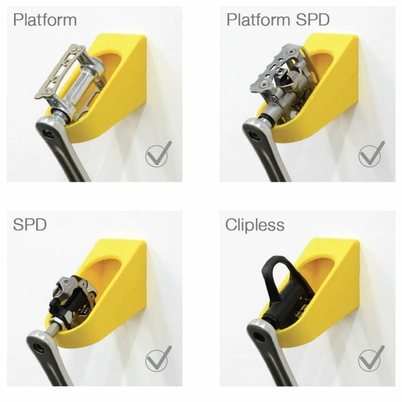 Cycloc Hero Fahrradhalterung - Gelb – Bild 2