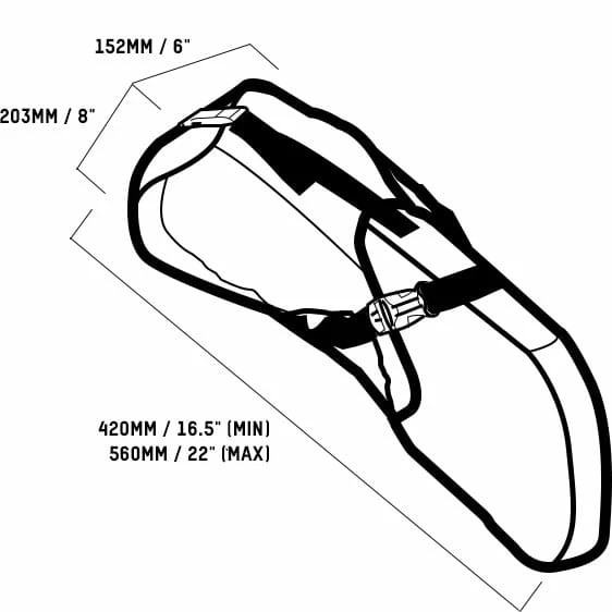 Blackburn Outpost Satteltasche Mit Drybag – Bild 3