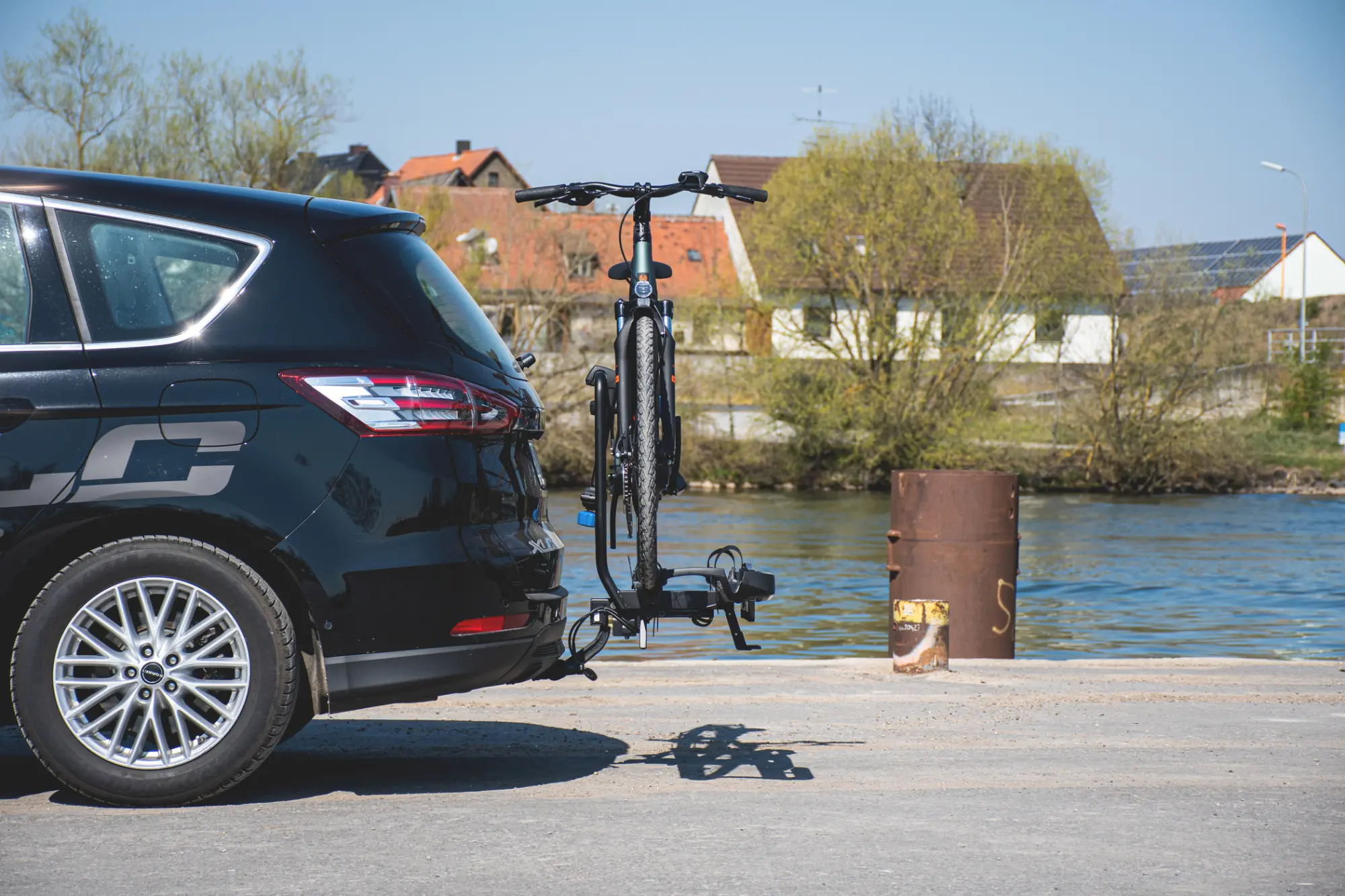 XLC Azura Xtra LED VC-C05 Heckträger Für 2 E-Bikes – Bild 10