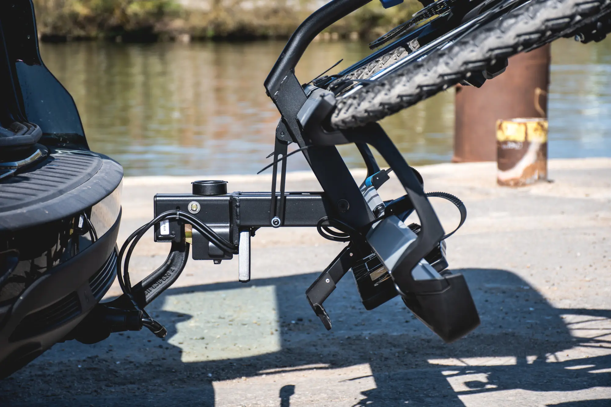 XLC Azura Xtra LED VC-C05 Heckträger Für 2 E-Bikes – Bild 15