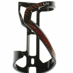 Liv Airway Sport Flaschenhalter Sidepull Links Schwarz/orange/rot