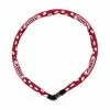 Abus Steel-O-Chain 4804C/75 - Symbol Kinderlernschloss - Rot